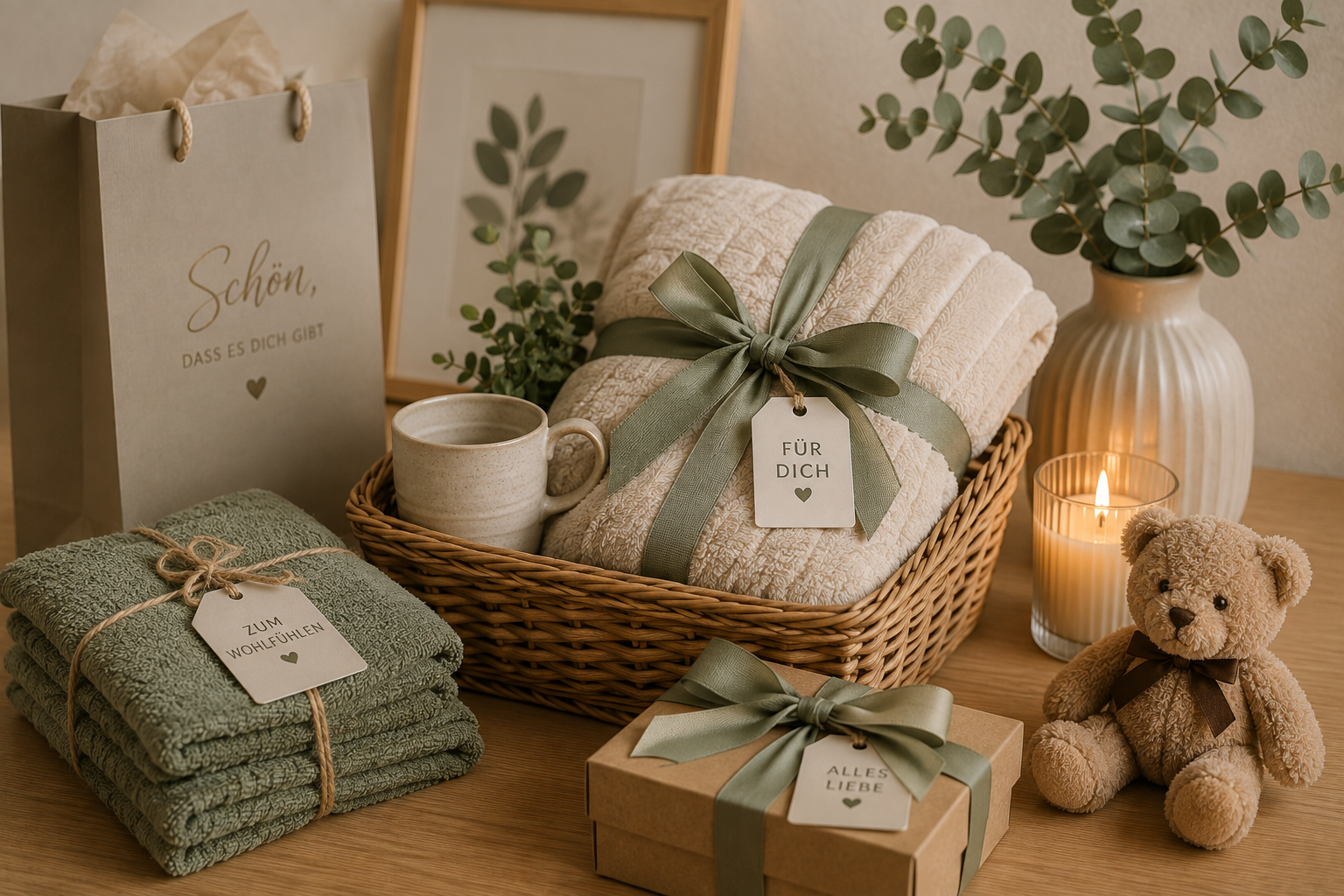 Küche und Tischwäsche für ein schönes Zuhause