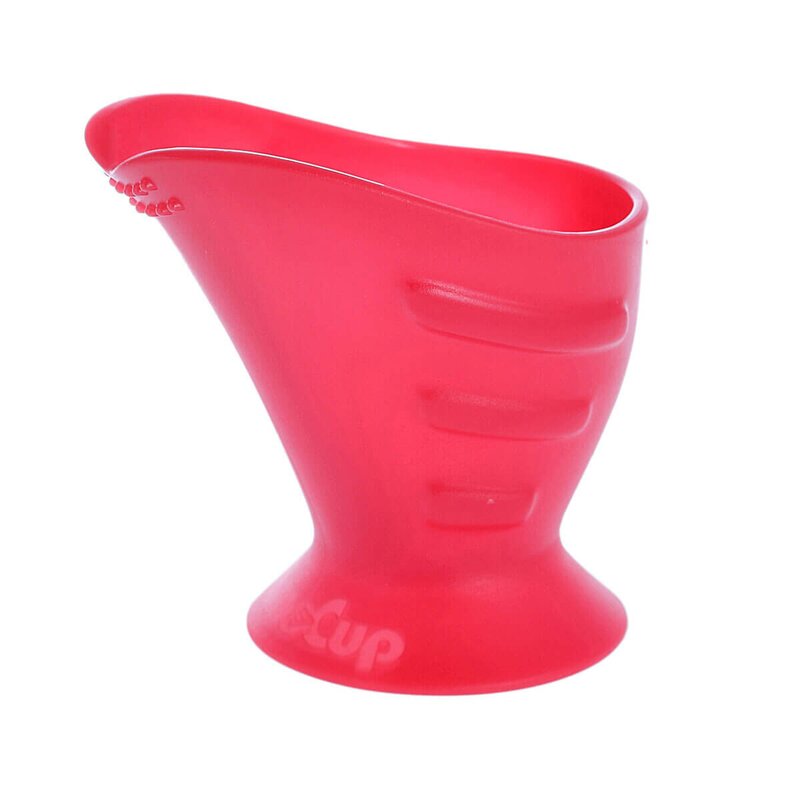 Hoppediz CamoCup® der Trinklernbecher Farbe rot Kunststoff PVC-frei 