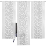 Home Wohnideen Schiebevorhang 3 teiliges Set 225 x 57 cm...