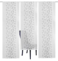 Home Wohnideen Schiebevorhang 3 teiliges Set 245 x 57 cm...