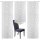 Home Wohnideen Schiebevorhang 3 teiliges Set 245 x 57 cm Muster Y 2 Längen weiß