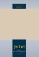 Janine Elastic-Jersey, 95% Baumwolle, 5% Elasthan Spannbettlaken TO SpB. 150x200 1 teilig  TOPPER 5001-29-386 sand