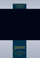 Janine Elastic-Jersey, 95% Baumwolle, 5% Elasthan Spannbettlaken TO SpB. 150x200 1 teilig  TOPPER 5001-98-386 schwarz