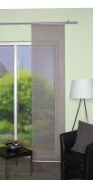 Home Wohnideen Schiebevorhang Bambus-Optik Versteift 245...