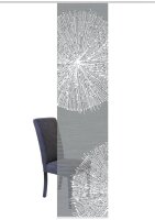 Home Wohnideen Schiebevorhang Digitaldruck Bambus-Optik Creston Links 260 x 60 cm Grau
