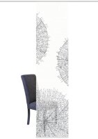 Home Wohnideen Schiebevorhang Digitaldruck Bambus-Optik Creston Mitte 260 x 60 cm Stein