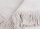 Biederlack Tagesdecke Kuscheldecke 50 x 200 cm Cover Cotton silber