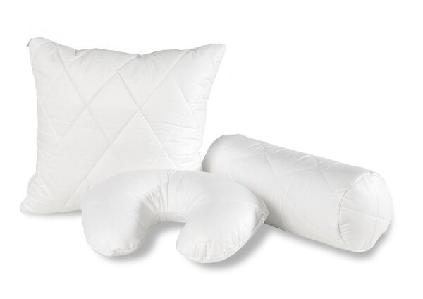 Traumina Nackenrolle mit Faserkugeln 15 x 40 cm Faserkugeln