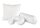 Traumina Nackenrolle mit Faserkugeln 15 x 40 cm Faserkugeln