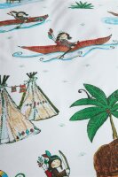 Beddinghouse Kids Bettwäsche Renforcé 2 teilig Kopf Wigwam 176688 Multi 135 x 200 cm, 80 x 80 cm bunt