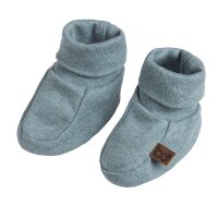 Babys Only Booties Melange stonegreen - 0-3 Monate...