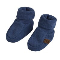 Babys Only Booties Melange jeans - 3-6 Monate Melange Jungs,Mädchen 3-6 mnd Einheitsgröße Dunkel blau