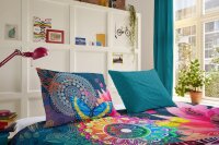 Hip Mako Satin Bettwäsche 3 teilig Bettbezug 200 x...