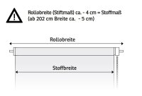 Erfal SB Rollo Verdunklungsrollo für Fenster