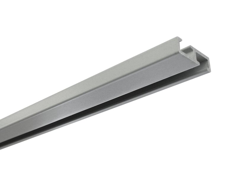 150 cm Gardinia Aluminium-Vorhangschiene 1-läufig 