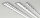 Gardinia Aluminium-Vorhangschiene 1-läufig weiß 150 cm