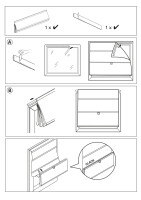 Gardinia EASYFIX Raffrollo magnetisch grau 50 x 140 cm