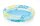 Intex Pool Planschbecken für Kinder 2-Ring 122 x 25 cm Sterne blau