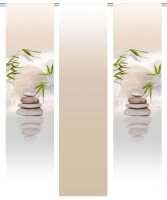 Home Wohnideen Schiebevorhang Digitaldruck 3er Set...