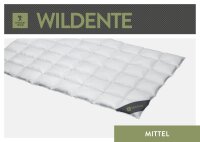 Spessarttraum Bettdecke Daunendecke Wildente 135 x 200 cm Medium