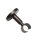 Gardinia Deckenträger für Ø 20 mm bronze 6 cm