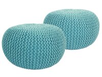 Soma Sitzhocker Pouf Hocker SET 2 Stück...