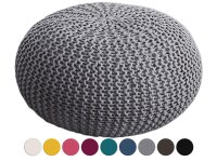 Soma PREMIUM Pouf Sitzpouf Strickhocker Strickpuff...