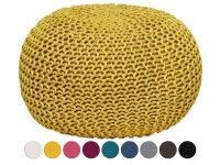 Soma PREMIUM Pouf Sitzpouf Strickhocker Strickpuff...