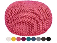 Soma PREMIUM Pouf Sitzpouf Strickhocker Strickpuff...