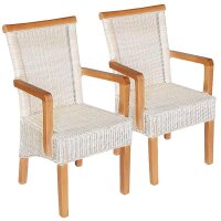 Soma Esszimmer-Stühle-Set mit Armlehnen 2 Stück...