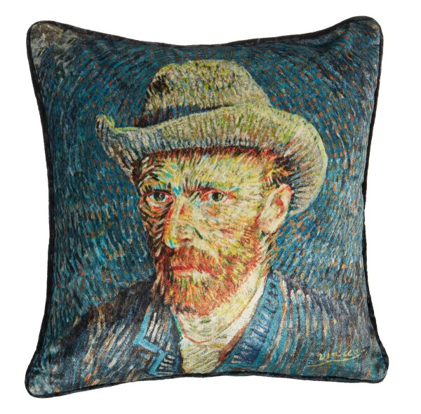 Beddinghouse Kissen ko Van 45 x 45 cm blau