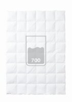 Kauffmann Daunendecke Elegance 700 140 x 200 cm Steppung 10 x 14 Füllgewicht: = 220 g leicht