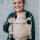 Hoppediz Bondolino Plus sand Komforttrage, Popeline One-Size, sand