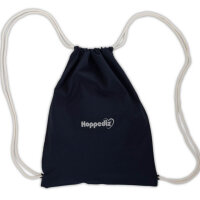Hoppediz Trage-Beutel Popeline schwarz ca. 35 x 45 cm...