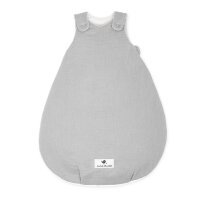 Julius Zöllner grau Babyschlafsack Musselin 56x62