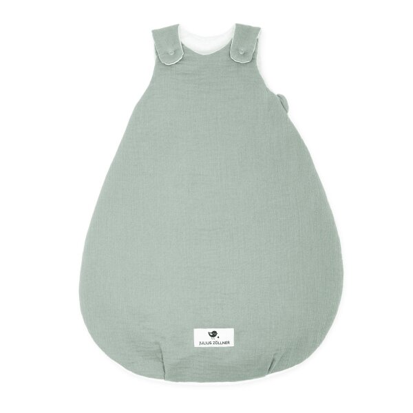 Julius Zöllner grün Babyschlafsack Musselin 56x62