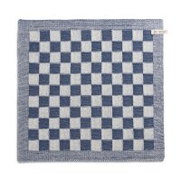 Knit Factory Block Küchenhandtuch 50x50 cm Kariert...