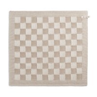 Knit Factory Block Küchenhandtuch 50x50 cm Kariert...