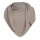 Knit Factory Liv Dreieckstuch 190x85 Beige 190 x 85 cm Beige