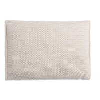 Knit Factory Maxx Kissen 60x40 cm Glatt Beige