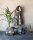 Knit Factory Roxx Kissen 60x40 cm Gestreift Anthrazit Grau