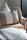 Knit Factory Roxx Kissen 60x40 cm Gestreift Anthrazit Grau