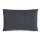 Knit Factory Uni Kissen 60x40 cm Glatt Anthrazit