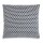 Knit Factory Mila Kissen 50x50 cm Wabe Anthrazit Grau