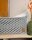 Knit Factory Mila Kissen 60x40 cm Wabe Beige