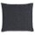 Knit Factory Jesse Kissen 50x50 cm Glatt Anthrazit