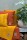 Knit Factory Jesse Kissen 60x40 cm Glatt Gelb