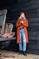 Knit Factory Luna Strickjacke 40/42 Glatt Braun