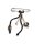 Knit Factory Brosche 7x1 cm Schwarz