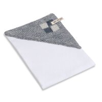 Knit Factory Block  Geschirrtuch 65x65 cm Kariert Beige...